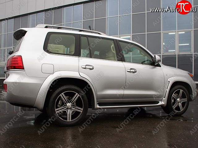 17 499 р. Накладки на колёсные арки GOLDMAN DAMD Lexus LX570 J200 дорестайлинг (2007-2012) (Неокрашенные)  с доставкой в г. Набережные‑Челны