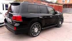 15 349 р. Накладки на колёсные арки JAOS Lexus LX570 J200 дорестайлинг (2007-2012) (Неокрашенные)  с доставкой в г. Набережные‑Челны. Увеличить фотографию 2