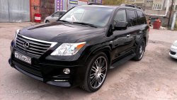 15 349 р. Накладки на колёсные арки JAOS Lexus LX570 J200 дорестайлинг (2007-2012) (Неокрашенные)  с доставкой в г. Набережные‑Челны. Увеличить фотографию 4