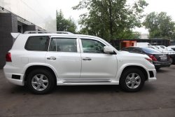 15 349 р. Накладки на колёсные арки WALD BLACK BISON Lexus LX570 J200 дорестайлинг (2007-2012) (Неокрашенные)  с доставкой в г. Набережные‑Челны. Увеличить фотографию 2