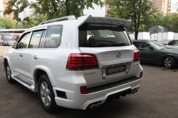 15 349 р. Накладки на колёсные арки WALD BLACK BISON Lexus LX570 J200 дорестайлинг (2007-2012) (Неокрашенные)  с доставкой в г. Набережные‑Челны. Увеличить фотографию 4