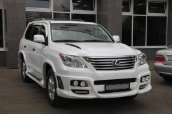 15 349 р. Накладки на колёсные арки WALD BLACK BISON Lexus LX570 J200 дорестайлинг (2007-2012) (Неокрашенные)  с доставкой в г. Набережные‑Челны. Увеличить фотографию 5