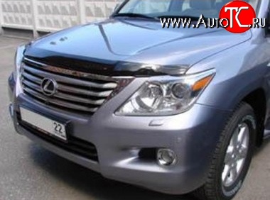 3 169 р. Дефлектор капота NovLine Lexus LX570 J200 дорестайлинг (2007-2012)  с доставкой в г. Набережные‑Челны