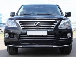 15 349 р. Накладка на передний бампер LX MODE Lexus LX570 J200 дорестайлинг (2007-2012) (Неокрашенная)  с доставкой в г. Набережные‑Челны. Увеличить фотографию 3