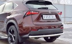 17 999 р. Защита заднего бампера (Ø63 мм, нержавейка) SLITKOFF Lexus NX200 Z10 дорестайлинг (2014-2017)  с доставкой в г. Набережные‑Челны. Увеличить фотографию 4