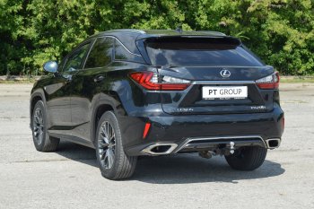 16 599 р. Фаркоп Petroil Tuning (съемный квадрат, кроме версии Long) Lexus RX350 AL20 дорестайлинг (2015-2019)  с доставкой в г. Набережные‑Челны. Увеличить фотографию 3