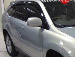 Дефлекторы окон (ветровики) Novline 4 шт Lexus RX350 AL10 дорестайлинг (2008-2012)