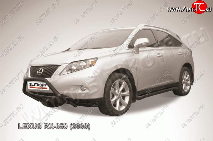 23 799 р. Кенгурятник d57 низкий мини Lexus RX350 AL10 дорестайлинг (2008-2012) (Цвет: серебристый)  с доставкой в г. Набережные‑Челны