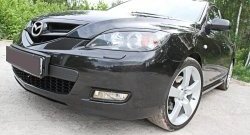 799 р. Реснички на фары RA V2  Mazda 3/Axela  BK (2003-2009) дорестайлинг, хэтчбэк, рестайлинг, хэтчбэк (Неокрашенные)  с доставкой в г. Набережные‑Челны. Увеличить фотографию 3