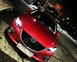 2 549 р. Рамка гос. номера Style Mazda 3/Axela BM дорестайлинг седан (2013-2016)  с доставкой в г. Набережные‑Челны. Увеличить фотографию 2