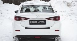 979 р. Реснички на фонари RA Mazda 3/Axela BM дорестайлинг седан (2013-2016) (Неокрашенные)  с доставкой в г. Набережные‑Челны. Увеличить фотографию 6