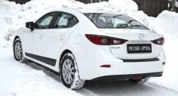 979 р. Реснички на фонари RA Mazda 3/Axela BM дорестайлинг седан (2013-2016) (Неокрашенные)  с доставкой в г. Набережные‑Челны. Увеличить фотографию 7