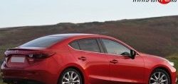 1 699 р. Лип спойлер M-VRS Mazda 3/Axela BM дорестайлинг седан (2013-2016) (Неокрашенный)  с доставкой в г. Набережные‑Челны. Увеличить фотографию 4