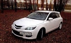 3 189 р. Решётка радиатора (спорт) Style (сетка) Mazda 3/Axela BK дорестайлинг, хэтчбэк (2003-2006) (Неокрашенная)  с доставкой в г. Набережные‑Челны. Увеличить фотографию 5