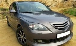 Реснички на фары Лодочки Mazda 3/Axela BK дорестайлинг, хэтчбэк (2003-2006)