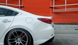 29 899 р. Крышка багажника Tuning-Sport v1 Mazda 6 GJ 2-ой рестайлинг седан (2018-2024) (Неокрашенная)  с доставкой в г. Набережные‑Челны. Увеличить фотографию 3