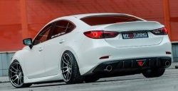 29 899 р. Крышка багажника Tuning-Sport v1 Mazda 6 GJ 2-ой рестайлинг седан (2018-2024) (Неокрашенная)  с доставкой в г. Набережные‑Челны. Увеличить фотографию 6