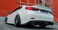 29 899 р. Крышка багажника Tuning-Sport v1 Mazda 6 GJ 2-ой рестайлинг седан (2018-2024) (Неокрашенная)  с доставкой в г. Набережные‑Челны. Увеличить фотографию 7