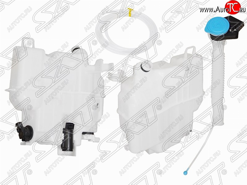 4 949 р. Бачок омывателей SAT (с горловиной, 2-мя моторами и датчиком уровня, большой)  Mazda 6  GJ (2012-2018) дорестайлинг седан, 1-ый рестайлинг седан  с доставкой в г. Набережные‑Челны