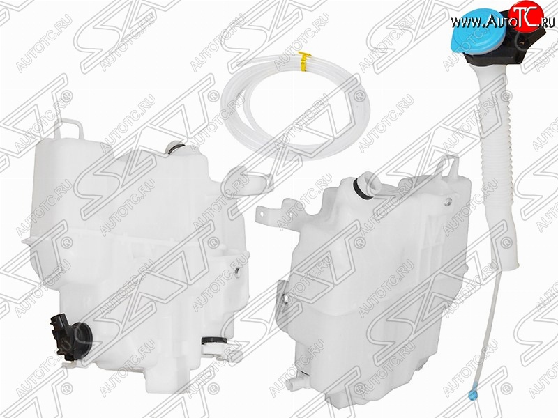 3 899 р. Бачок омывателей SAT (с горловиной, 1 мотором и датчиком уровня, большой)  Mazda 6  GJ (2012-2018) дорестайлинг седан, 1-ый рестайлинг седан  с доставкой в г. Набережные‑Челны