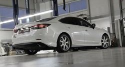 11 399 р. Пороги накладки SkyActivSport  Mazda 6  GJ (2012-2018) дорестайлинг седан, 1-ый рестайлинг седан (Неокрашенные)  с доставкой в г. Набережные‑Челны. Увеличить фотографию 3