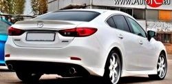 11 399 р. Пороги накладки SkyActivSport  Mazda 6  GJ (2012-2018) дорестайлинг седан, 1-ый рестайлинг седан (Неокрашенные)  с доставкой в г. Набережные‑Челны. Увеличить фотографию 5