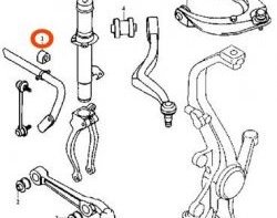 459 р. Полиуретановая втулка стабилизатора передней подвески Точка Опоры (23 мм) Mazda Atenza (2007-2012)  с доставкой в г. Набережные‑Челны. Увеличить фотографию 2