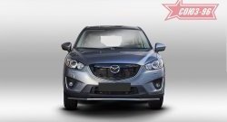 15 254 р. Одинарная защита переднего бампера (d42) Premium Souz-96 Mazda CX-5 KE дорестайлинг (2011-2014)  с доставкой в г. Набережные‑Челны. Увеличить фотографию 2