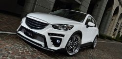 31 249 р. Передний бампер ADMIRATION BELTA Mazda CX-5 KE рестайлинг (2015-2017) (Неокрашенный)  с доставкой в г. Набережные‑Челны. Увеличить фотографию 2