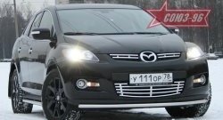 Защита переднего бампера d 42 Mazda CX-7 ER дорестайлинг (2006-2010)