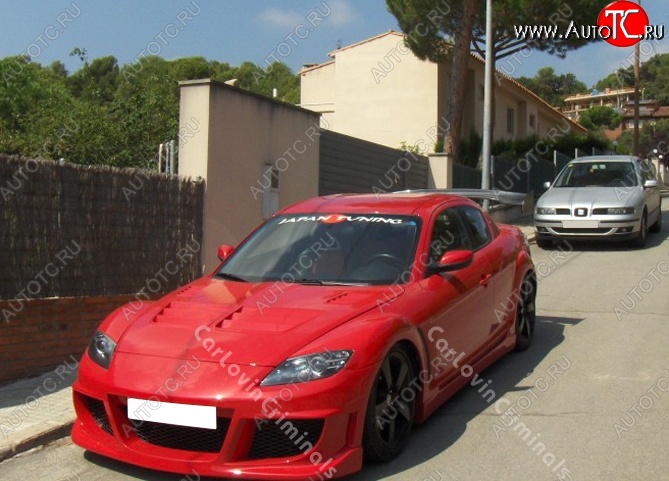 25 899 р. Передний бампер Rieger Mazda RX8 (2003-2012)  с доставкой в г. Набережные‑Челны