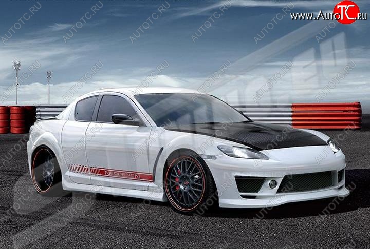 15 299 р. Пороги накладки Neodesign Mazda RX8 (2003-2012)  с доставкой в г. Набережные‑Челны