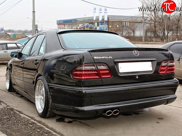 8 399 р. Задний бампер (дорестайлинг) Wald Mercedes-Benz E-Class W210 дорестайлинг седан (1996-1999)  с доставкой в г. Набережные‑Челны