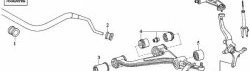 1 169 р. Полиуретановый сайлентблок нижнего рычага передней подвески Точка Опоры Mercedes-Benz E-Class W210 дорестайлинг универсал (1996-1999)  с доставкой в г. Набережные‑Челны. Увеличить фотографию 2