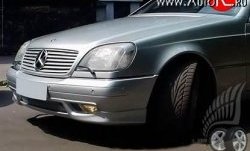 15 699 р. Передний бампер AMG Mercedes-Benz CL class C140 (1992-1999) (Неокрашенный)  с доставкой в г. Набережные‑Челны. Увеличить фотографию 2