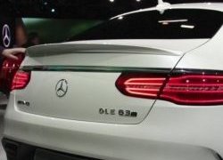 10 849 р. Лип спойлер (Coupe) AMG Style Mercedes-Benz GLE class C292 (2015-2025) (Неокрашенный)  с доставкой в г. Набережные‑Челны. Увеличить фотографию 2