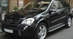 8 449 р. Накладки на колёсные арки CT Mercedes-Benz ML class W164 дорестайлинг (2005-2008) (Неокрашенные)  с доставкой в г. Набережные‑Челны. Увеличить фотографию 3