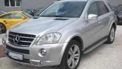 8 449 р. Накладки на колёсные арки CT Mercedes-Benz ML class W164 дорестайлинг (2005-2008) (Неокрашенные)  с доставкой в г. Набережные‑Челны. Увеличить фотографию 12