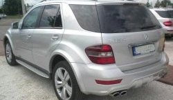 8 449 р. Накладки на колёсные арки CT Mercedes-Benz ML class W164 дорестайлинг (2005-2008) (Неокрашенные)  с доставкой в г. Набережные‑Челны. Увеличить фотографию 14