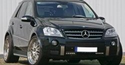 8 449 р. Накладки на колёсные арки CT Mercedes-Benz ML class W164 дорестайлинг (2005-2008) (Неокрашенные)  с доставкой в г. Набережные‑Челны. Увеличить фотографию 4