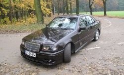 25 899 р. Передний бампер CSR Mercedes-Benz C-Class W202 дорестайлинг седан (1993-1997)  с доставкой в г. Набережные‑Челны. Увеличить фотографию 2