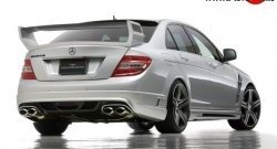 12 599 р. Пороги накладки WALD Mercedes-Benz C-Class W204 дорестайлинг седан (2007-2011) (Неокрашенные)  с доставкой в г. Набережные‑Челны. Увеличить фотографию 2