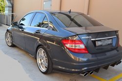 Лип спойлер BRABUS Mercedes-Benz C-Class W204 дорестайлинг седан (2007-2011)