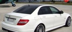 2 269 р. Лип спойлер M-VRS Mercedes-Benz C-Class W204 дорестайлинг седан (2007-2011) (Неокрашенный)  с доставкой в г. Набережные‑Челны. Увеличить фотографию 3