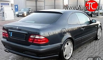 4 749 р. Козырёк на заднее стекло LORINSER Mercedes-Benz CLK class W208 (1997-2002) (Неокрашенный)  с доставкой в г. Набережные‑Челны