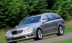 55 929 р. Передний бампер Lorinzer Mercedes-Benz E-Class W211 дорестайлинг седан (2002-2006)  с доставкой в г. Набережные‑Челны. Увеличить фотографию 2