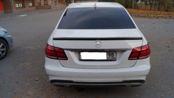 3 399 р. Лип спойлер АВТОКРАТ AMG  Mercedes-Benz E-Class  W212 (2009-2017) дорестайлинг седан, рестайлинг седан (Неокрашенный)  с доставкой в г. Набережные‑Челны. Увеличить фотографию 4