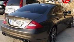 7 199 р. Лип спойлер AMG Mercedes-Benz CLS class C219 (2004-2011) (Неокрашенный)  с доставкой в г. Набережные‑Челны. Увеличить фотографию 2