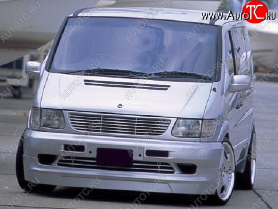 4 199 р. Решётка радиатора CT Mercedes-Benz Vito W638 (1996-2003) (Неокрашенная)  с доставкой в г. Набережные‑Челны