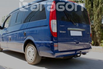 22 699 р. Фаркоп Aragon. (шар A) Mercedes-Benz Vito W639 дорестайлинг (2003-2010)  с доставкой в г. Набережные‑Челны. Увеличить фотографию 7